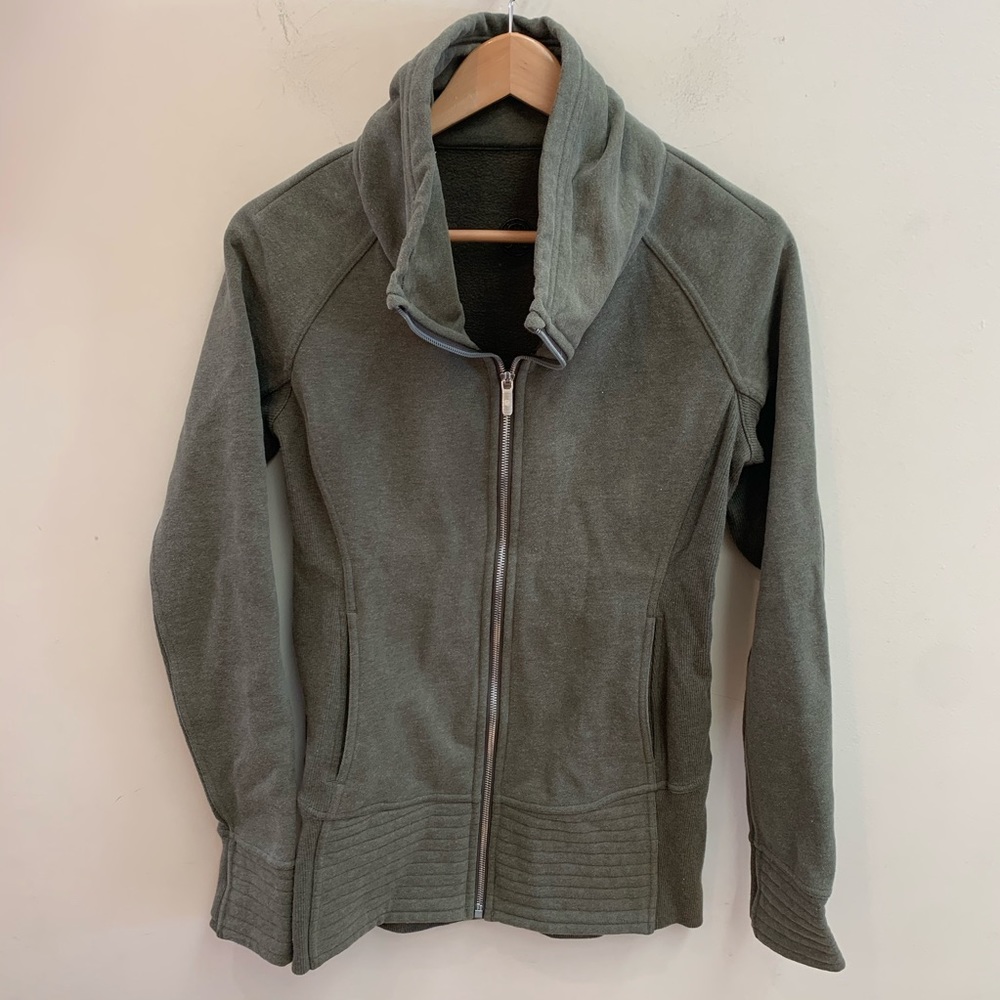 Lululemon Scuba No Hood Zip up